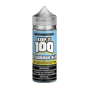 Keep It 100 Synth OG Summer Blue E-Liquid - (100 mL)