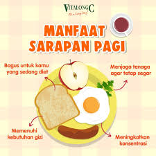 pentingnya sarapan sepanjang hari