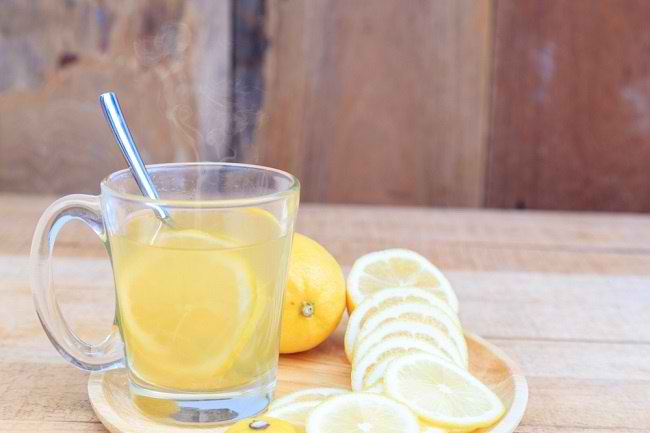 air lemon setiap pagi