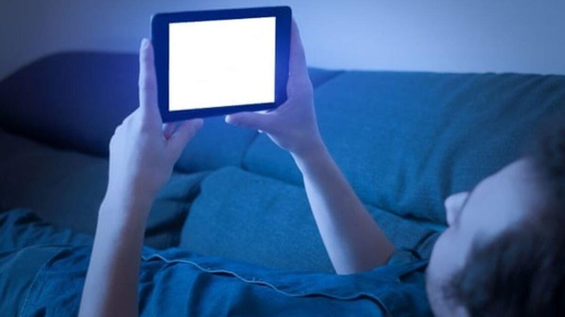 efek layar gadget