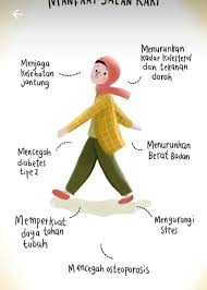 manfaat jalan kaki 30 menit setiap hari