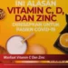 Fungsi vitamin C D dan Zinc