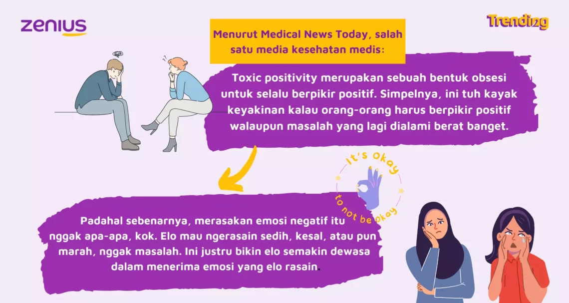 efek jangka panjang toxic positivity