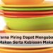 warna piring memengaruhi nafsu makan