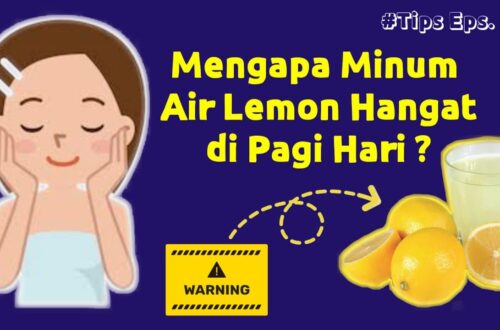 minum air lemon tiap pagi