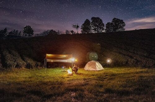 suara angin di malam hari