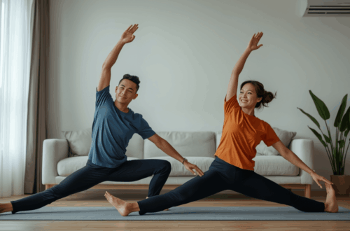 Stretching ringan di rumah untuk menjaga tubuh tetap aktif