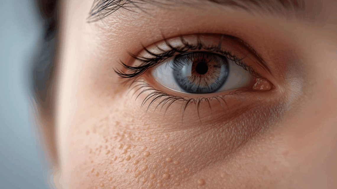 Benjolan kekuningan di mata akibat kolesterol tinggi