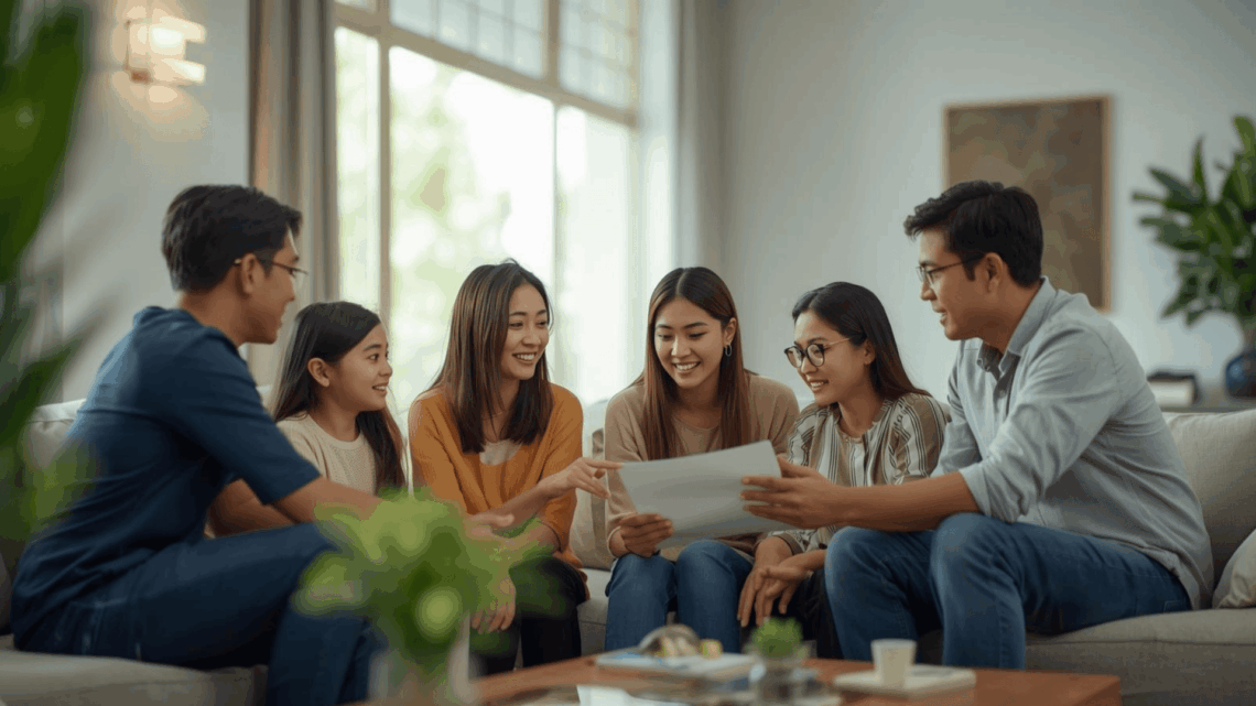 Keluarga menerapkan pengelolaan keuangan cerdas